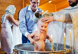 крещение ребенка фото