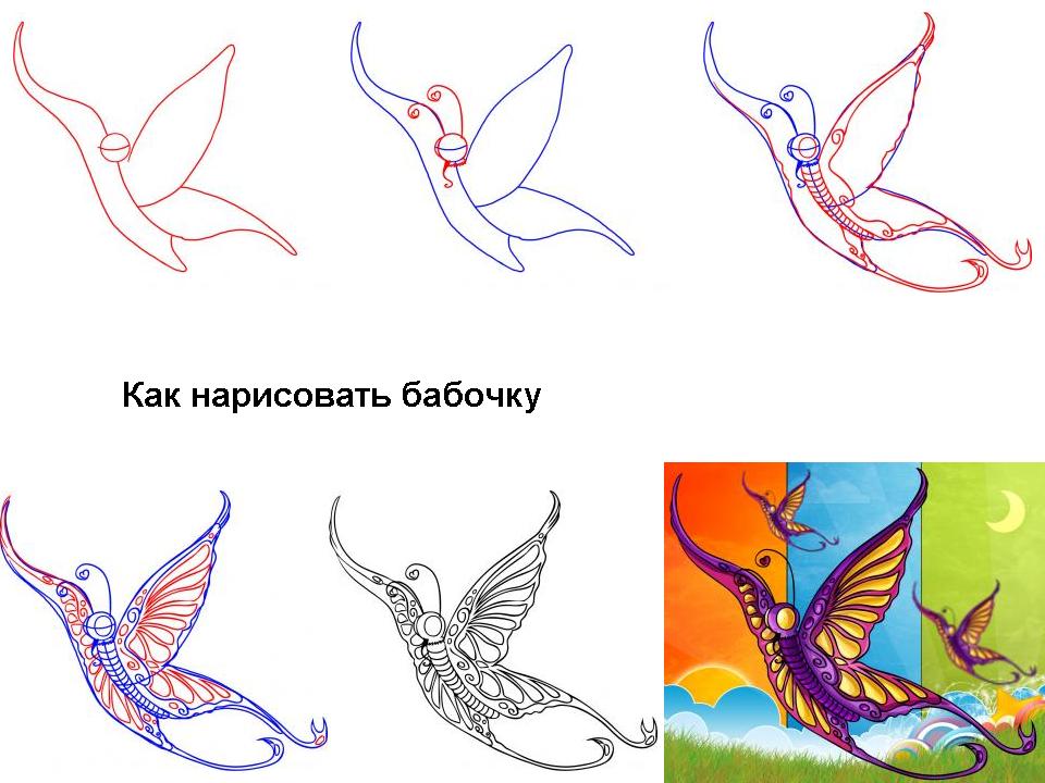 Бабочки На Стене: + (Фото) Красивых Оформлений В Интерьере